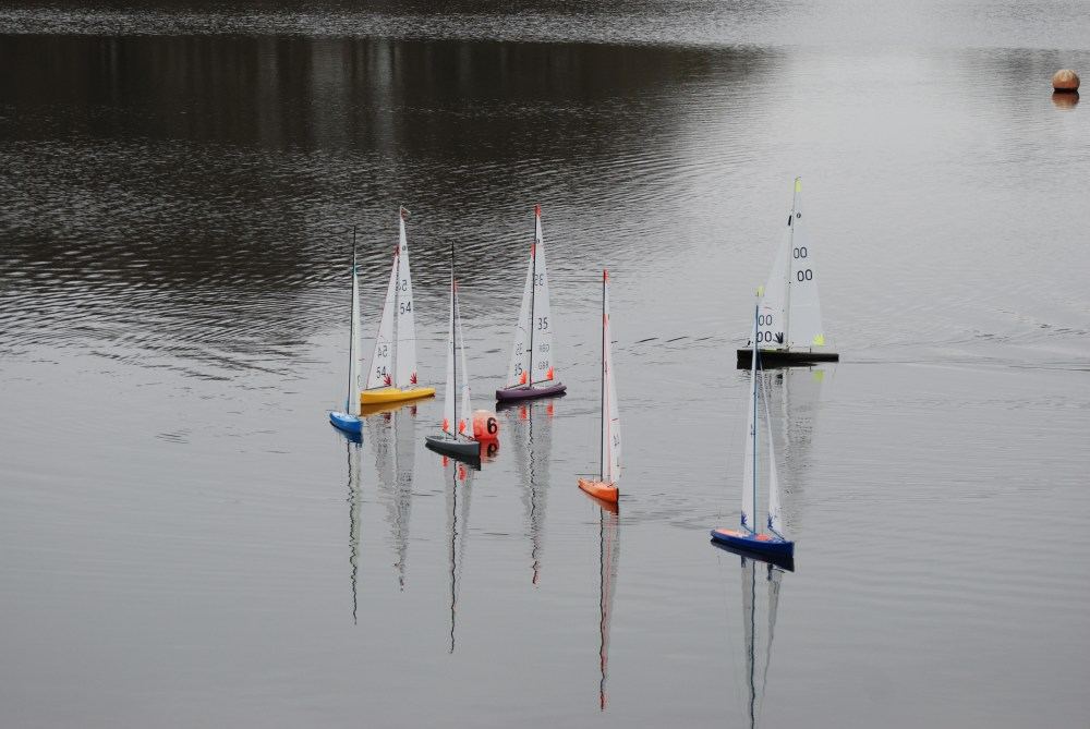 IOM fleet spread across the lake